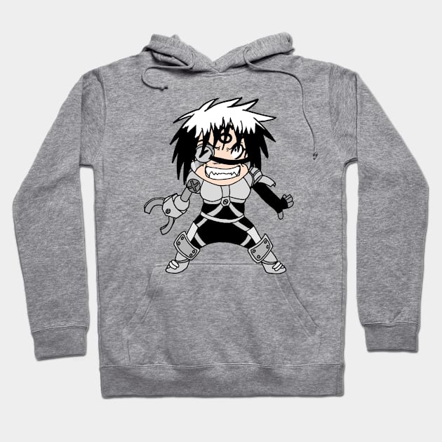 Sechs Chibi Hoodie by KranberriJam